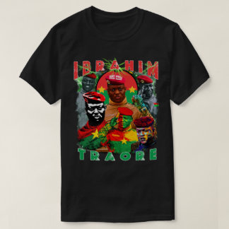 Ibrahim Traore Vintage Bootleg tee Panafrikanisch