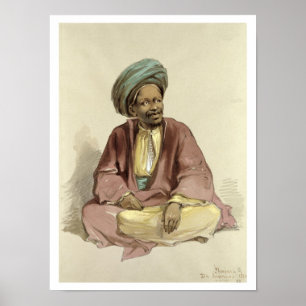 Ibrahim - von Sunnar, 1856 Poster