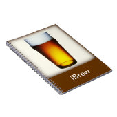 iBrew Ale Glas Notizblock (Rechte Seite)