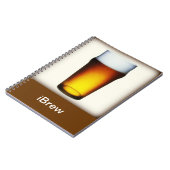 iBrew Ale Glas Notizblock (Linke Seite)