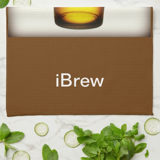 iBrew Ale Glass Handtuch (Gefaltet)