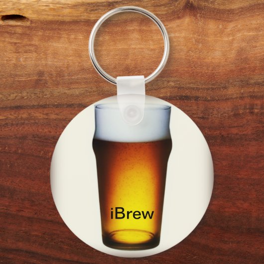 iBrew Ale Glass Schlüsselanhänger (Vorderseite)