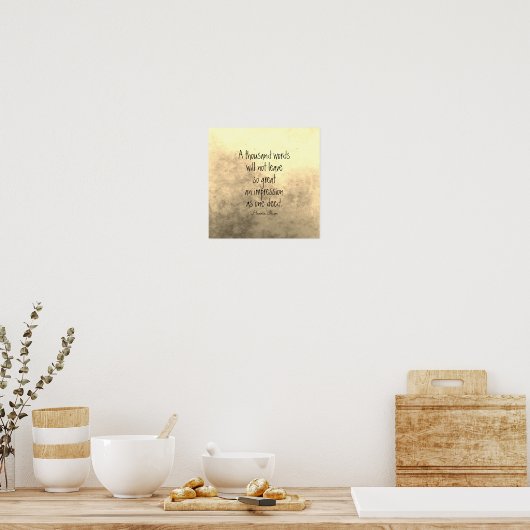 Ibsen Literaturzeitschrift inspirierender Zitattyp Poster (Küche)