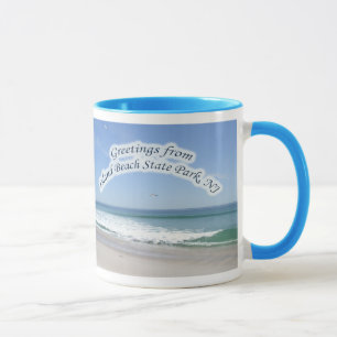 IBSP Greetings Tasse Island Beach Staat Park NJ