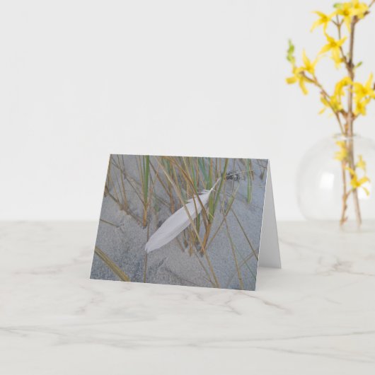 IBSP Seemöwe-Feder in der Karte (Gelbe Blume)