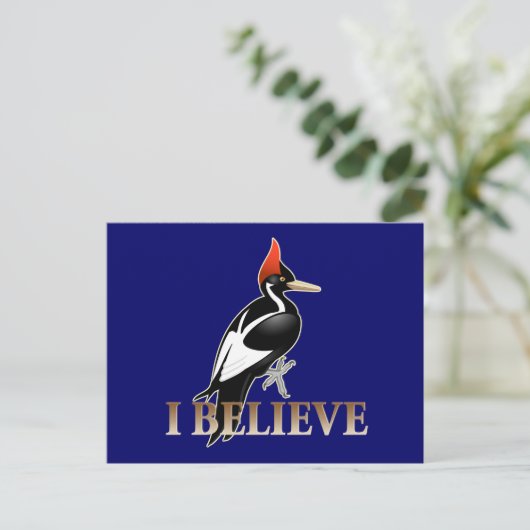 IBWO: Ich glaube Postkarte (Stehend Vorderseite)