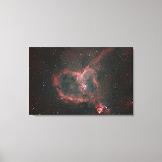 IC1805, Der Herznebel Leinwanddruck (Vorderseite)