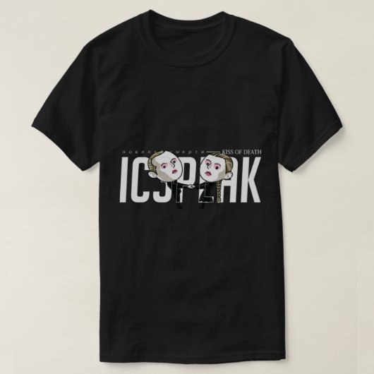 IC3PEAK Kuss zum Tod T-Shirt (Design vorne)
