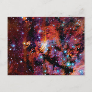 IC 4628 Prachtnebel - Farbiges Außenraumgebälk Fot Postkarte