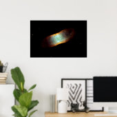 IC Beauty - IC 4406, "Retina Nebula" Poster (Heimbüro)