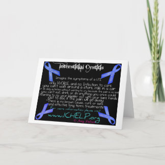 IC-Bewusstseinsgrußkarte 1 Karte