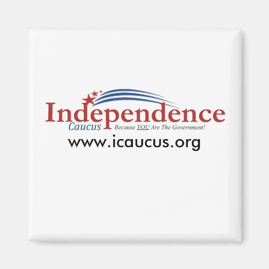 IC-Logo, www.icaucus.org Magnet (Vorne)