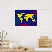 IC WORLD DECOR POSTER (Küche)