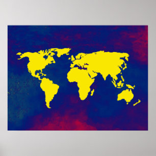 IC WORLD DECOR POSTER