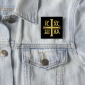 IC XC NIKA JESUS CHRIST SIEGT BUTTON (Beispiel)