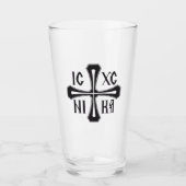 IC XC NIKA Kreuz Glas (Vorderseite)