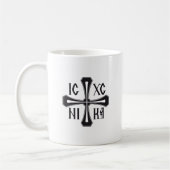IC XC NIKA Kreuz Kaffeetasse (Links)