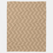 Icaffee Herringbone Fleecedecke (Vorderseite)