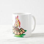 iCamp Camping Shirt Kaffeetasse (VorderseiteRechts)