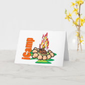 iCamp Camping Shirt Karte (Gelbe Blume)