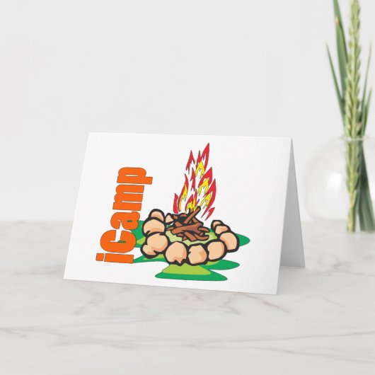 iCamp Camping Shirt Karte (Vorderseite)