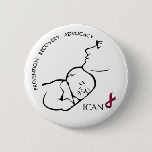ICAN Knopf Button (Vorderseite)