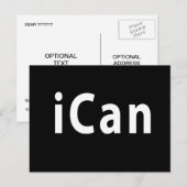 iCan - ZOLLBAR Postkarte (Vorne/Hinten)