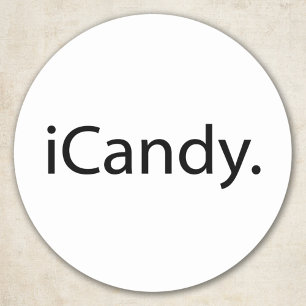 iCandy Runder Aufkleber