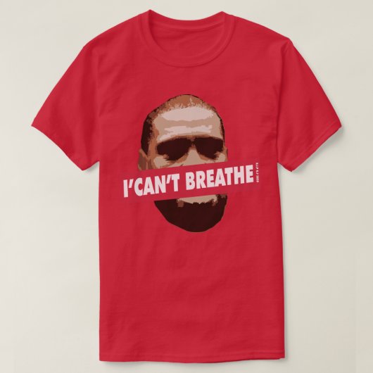 Icant atmenGeorge Floyd T-Shirt (Design vorne)