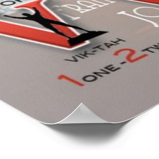 ICAO-Rechtschreibalphabet Poster (Ecke)