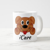 iCare - Jumbo-Tasse (Vorderseite Rechts)