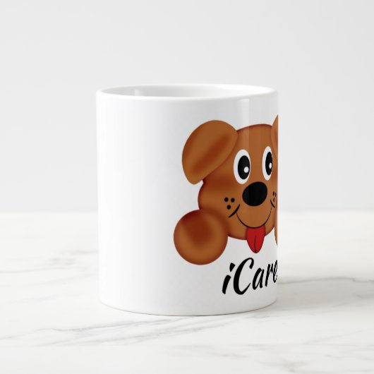 iCare - Jumbo-Tasse (Vorderseite)