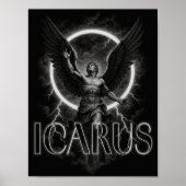 ICARUS aesthetic designer poster (Vorne)