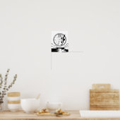 ICARUS BERGTER ANZUG 1000 niedriger Poster (Küche)