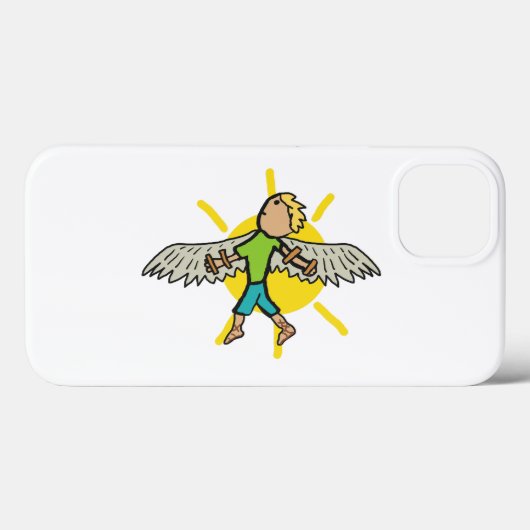 Icarus Case-Mate iPhone Hülle (Rückseite (Horizontal))