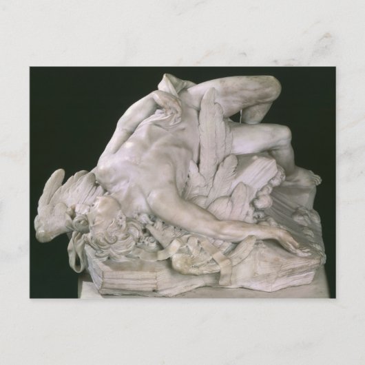 Icarus Falling, 1743 Postkarte (Vorderseite)