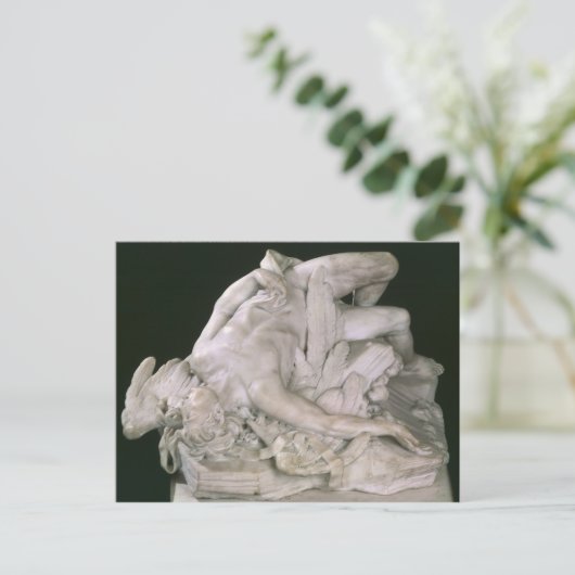 Icarus Falling, 1743 Postkarte (Stehend Vorderseite)