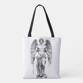 Icarus Greek Myth Line Art Tote Bag Tasche