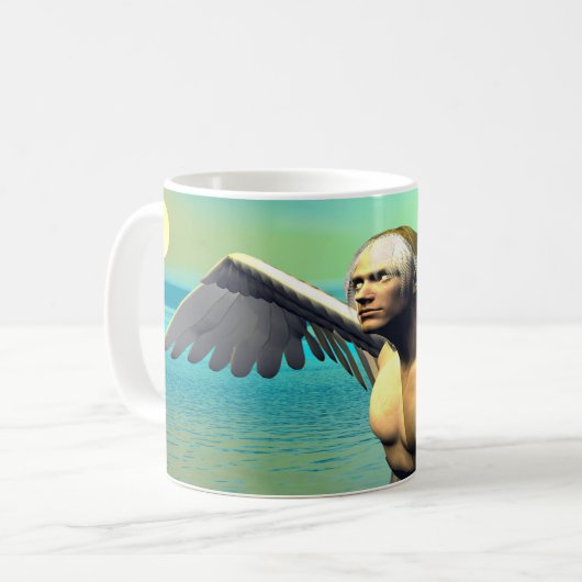 Icarus Kaffeetasse (Vorderseite Links)