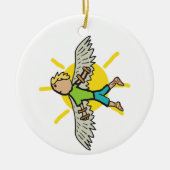 Icarus Keramik Ornament (Vorne)