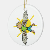 Icarus Keramik Ornament (Links)