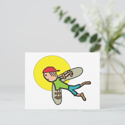 Icarus Postkarte (Stehend Vorderseite)