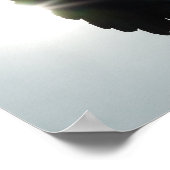 Icarus Silhouette Poster (Ecke)