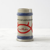 Icarusmuskie Stein Bierglas (Mittel)