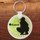 iCatch Fastpitch Softball Schlüsselanhänger (Vorderseite)