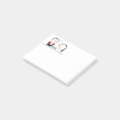 ICD-10: S10.97 anderer oberflächlicher Biss Post-it Klebezettel (angewinkelt)