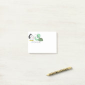 ICD-10: W59.22 geschlagen durch Schildkröte Post-it Klebezettel (Auf Schreibtisch)