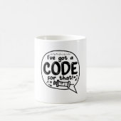 ICD-Code für Ärzte Ich habe dafür einen Code Got Kaffeetasse (Mittel)