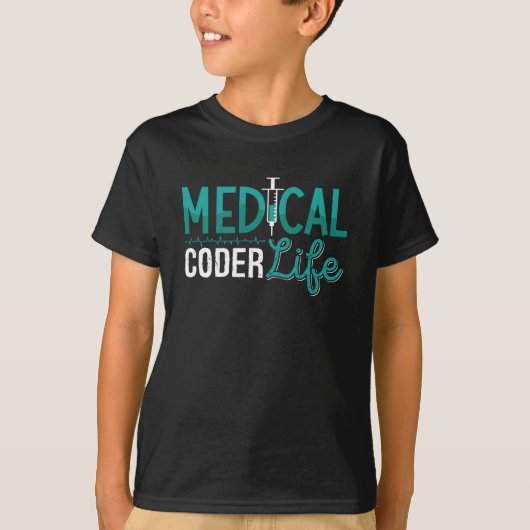 ICD Coding Programmer für medizinisches Coder Life T-Shirt (Vorderseite)