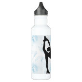 Ice Abbildung Skaten Wasserflasche Edelstahlflasche (Links)